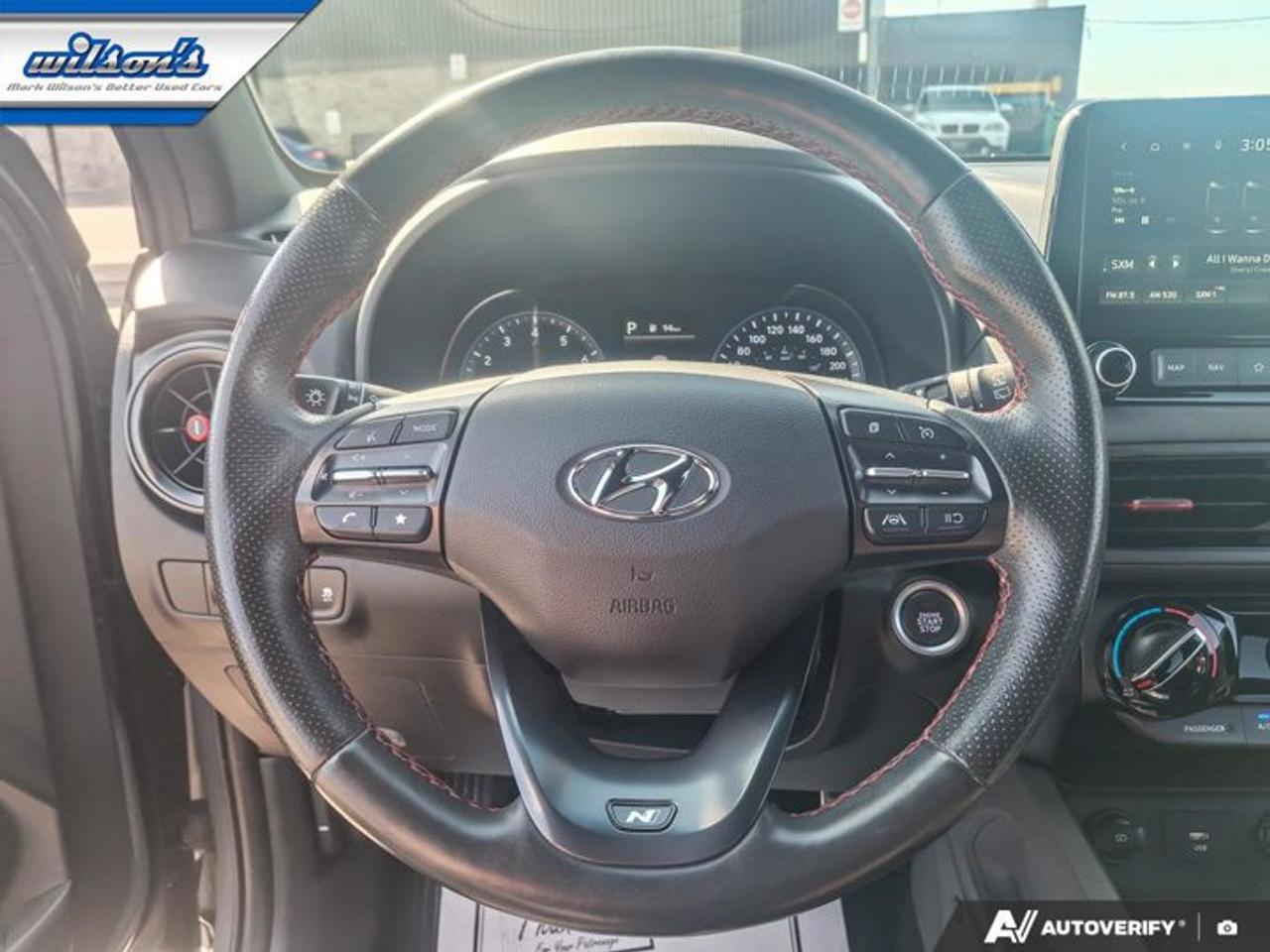 2023 Hyundai KONA N Line AWD | Nav |  Adaptive Cruise | CarPlay | Android Auto | Heated Seats & Steering | and More ! Photo