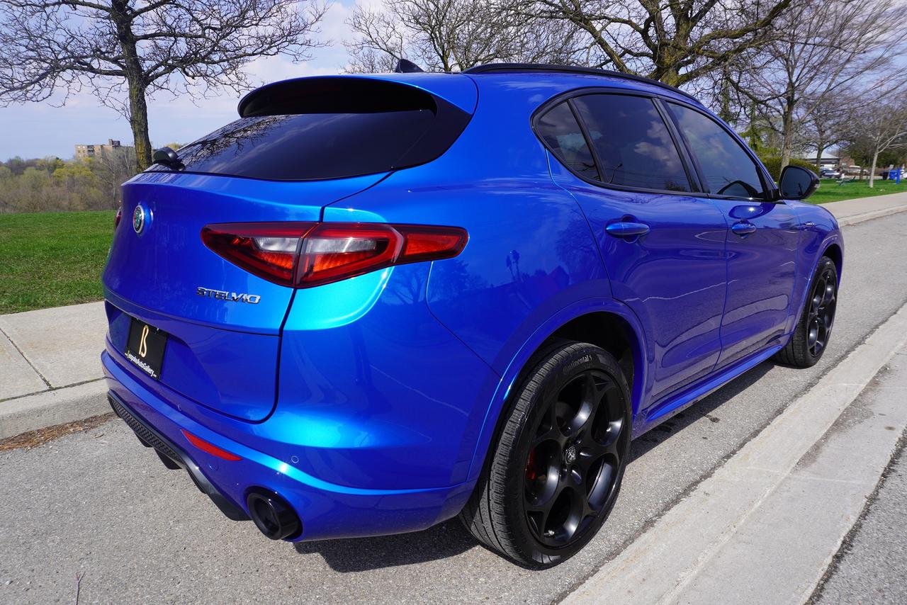 2022 Alfa Romeo Stelvio VELOCE / 1 OWNER / NO ACCIDENTS / IMMACULATE SHAPE Photo3