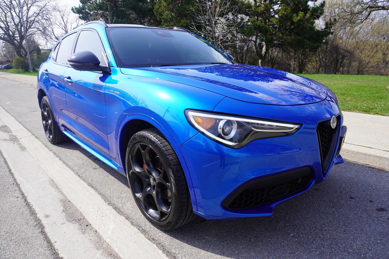 2022 Alfa Romeo Stelvio VELOCE / 1 OWNER / NO ACCIDENTS / IMMACULATE SHAPE Photo