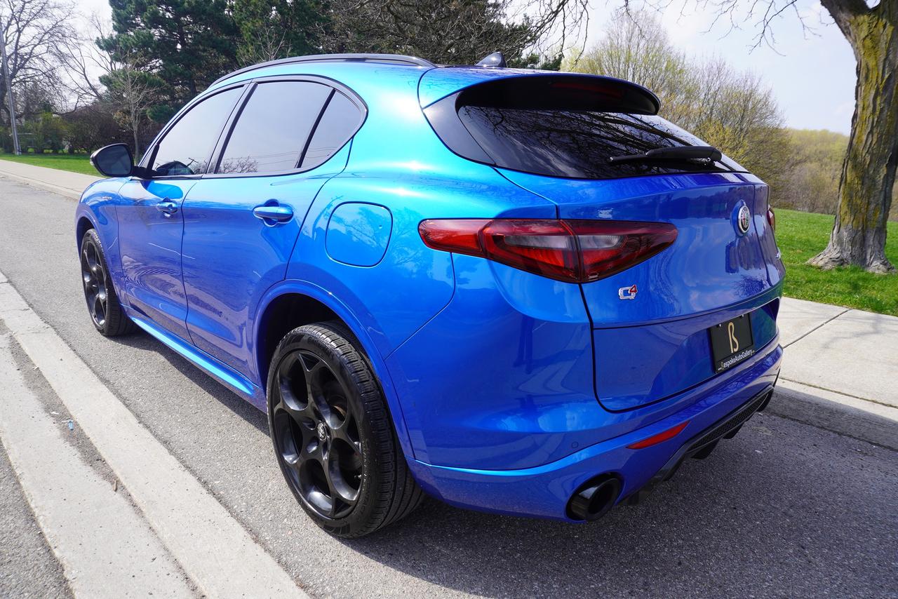2022 Alfa Romeo Stelvio VELOCE / 1 OWNER / NO ACCIDENTS / IMMACULATE SHAPE Photo2