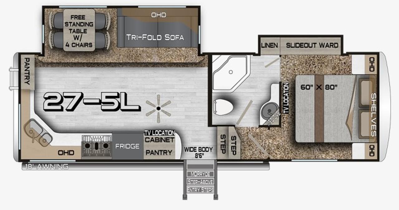 2025 Arctic Fox Grande Ronde 27-5L 