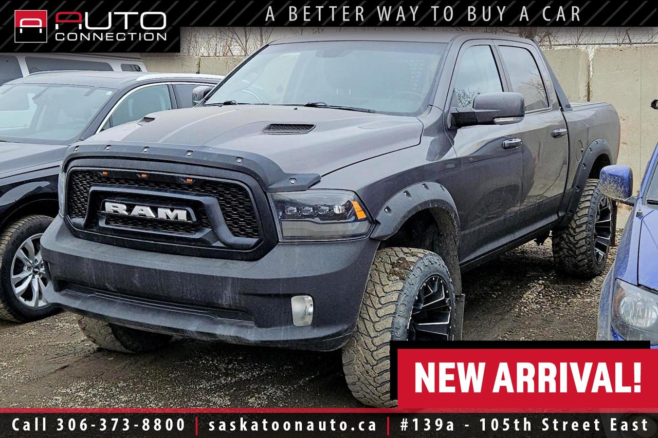 Used 2017 RAM 1500 Sport Crew Cab - 4x4 - PREMIUM PKG - COOLED SEATS - NAV for sale in Saskatoon, SK