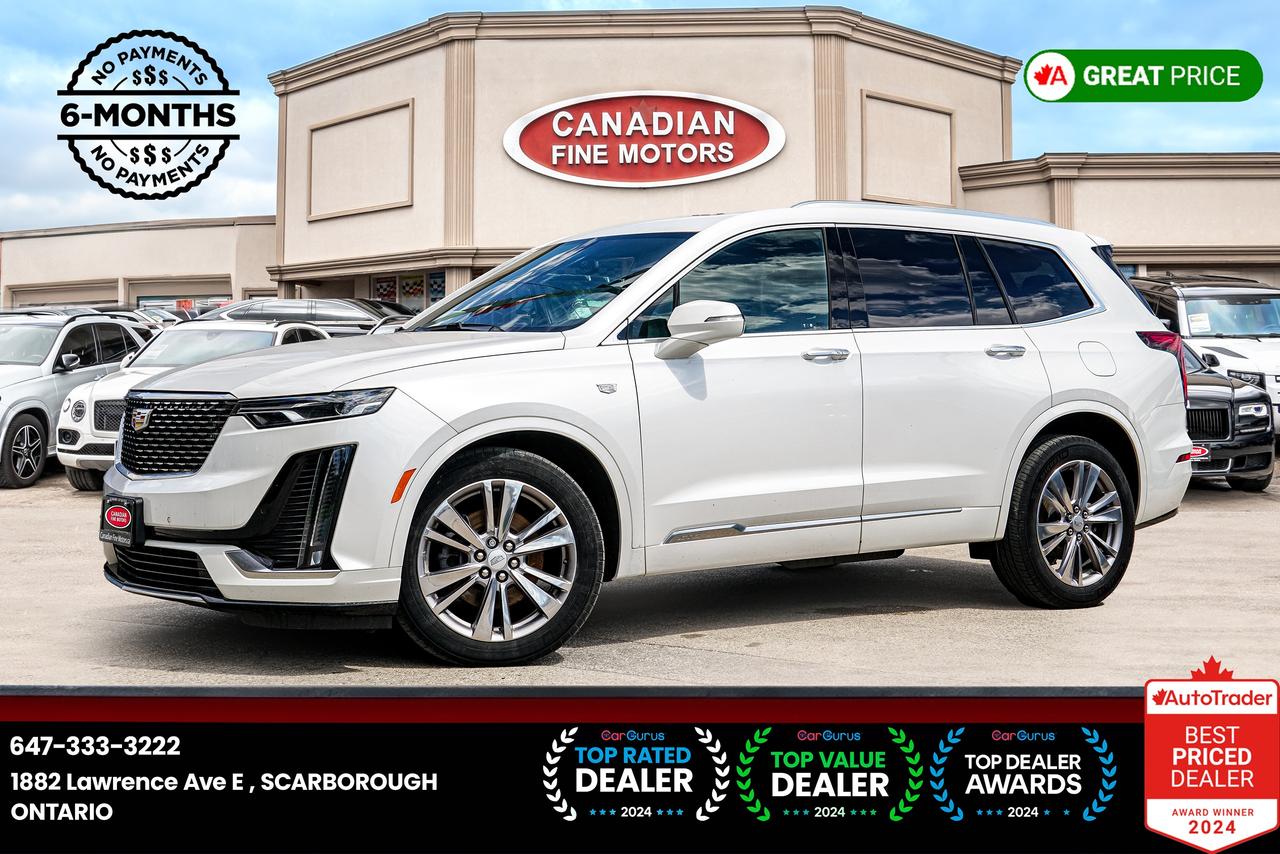 2023 Cadillac XT6 Premium Luxury |AWD|6 PASS| NAVI|PANO|CAM|LOW KM!! Photo