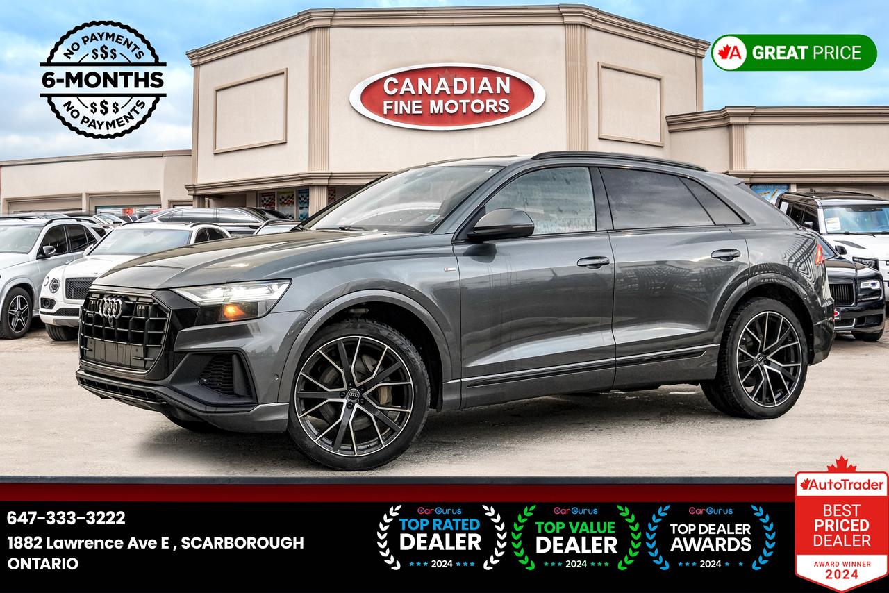 2019 Audi Q8 Progressiv S-LINE QUATTRO| NAVI | 360 CAM | PANO |