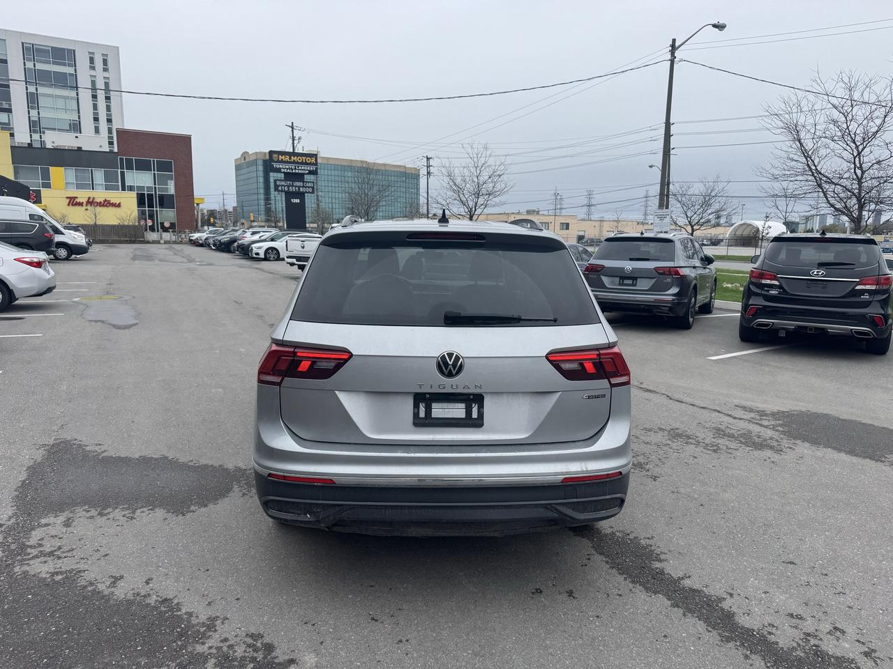 2022 Volkswagen Tiguan COMFORTLINE AWD LEATHER CARPLAY B/SPOT L/ASSIST Photo4