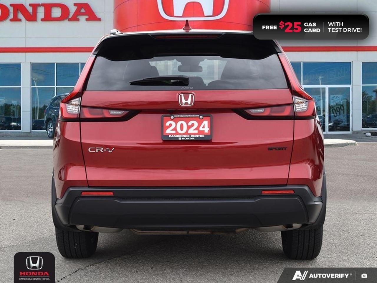 2024 Honda CR-V Sport POWER SUNROOF | REARVIEW CAMERA | APPLE CARPLAY™/ANDROID AUTO™ Photo