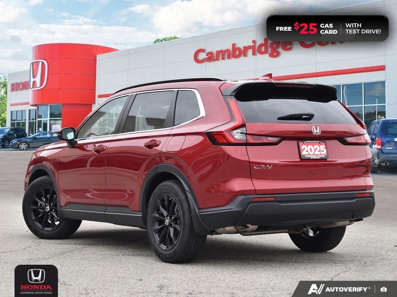 2025 Honda CR-V Sport HONDA SENSING TECHNOLOGIES | REARVIEW CAMERA | APPLE CARPLAY™/ANDROID AUTO™ Photo