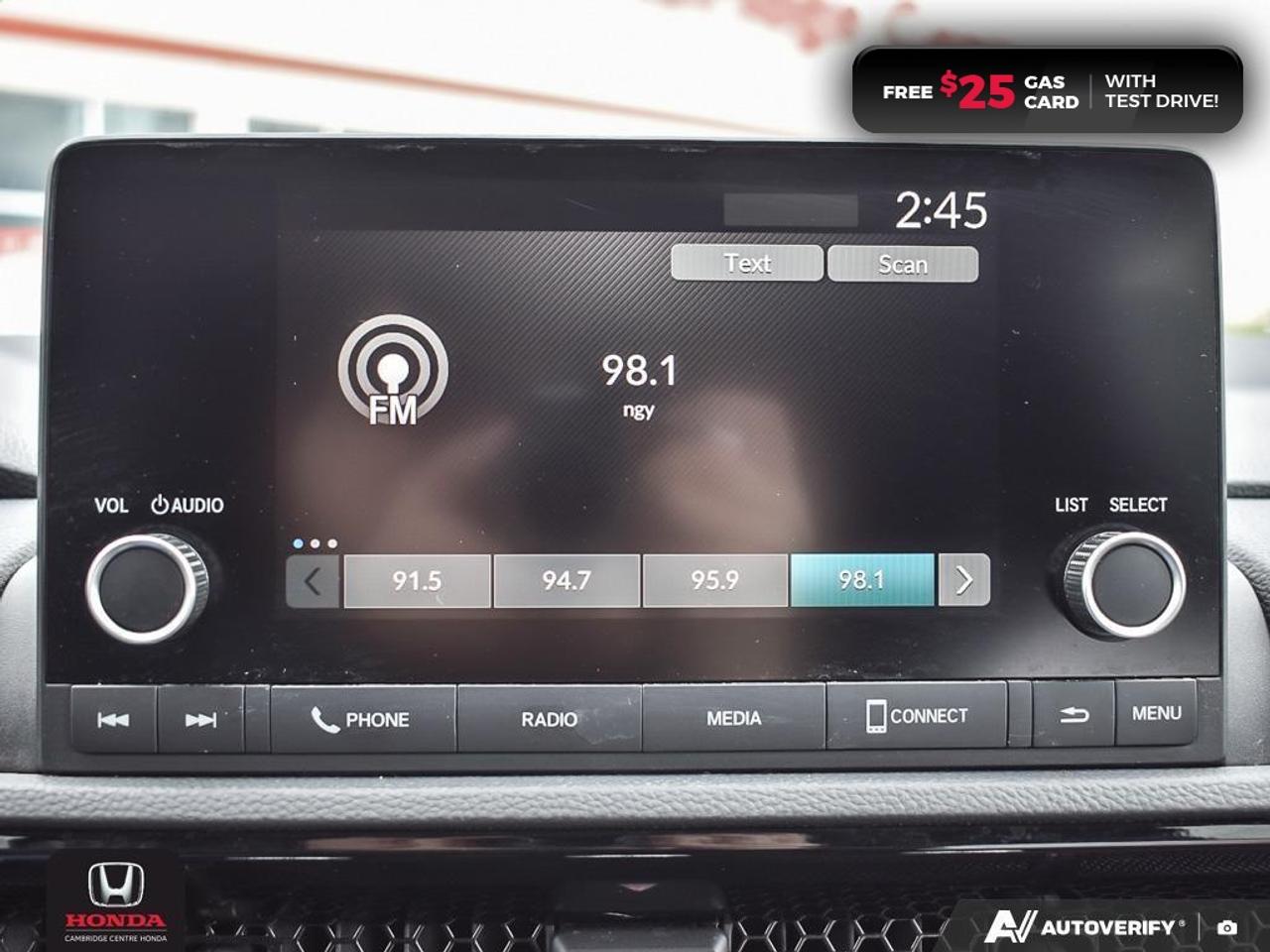 2025 Honda CR-V Sport HONDA SENSING TECHNOLOGIES | REARVIEW CAMERA | APPLE CARPLAY™/ANDROID AUTO™ Photo