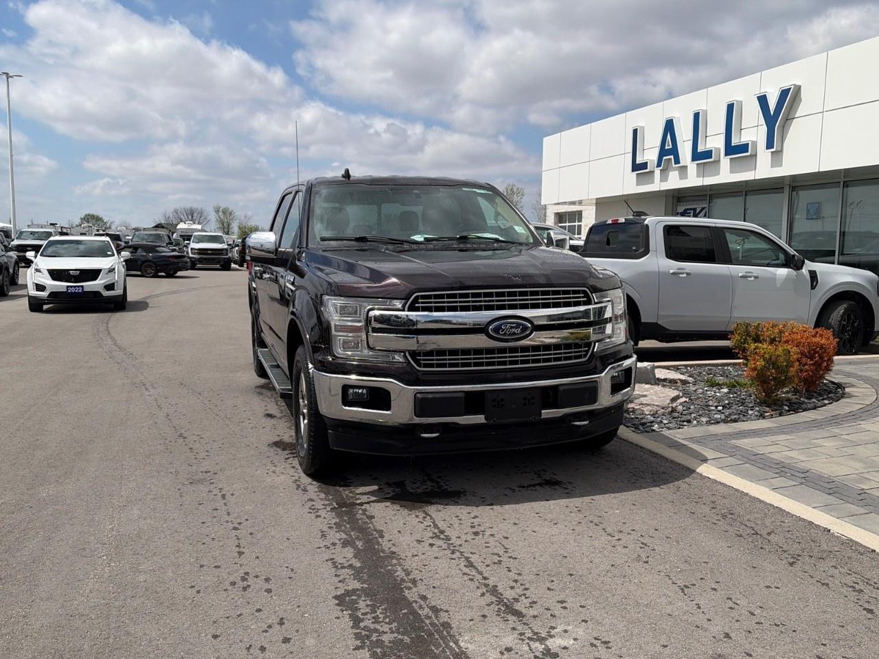 Used 2019 Ford F-150 Lariat 4WD SuperCrew 5.5' Box for sale in Tilbury, ON
