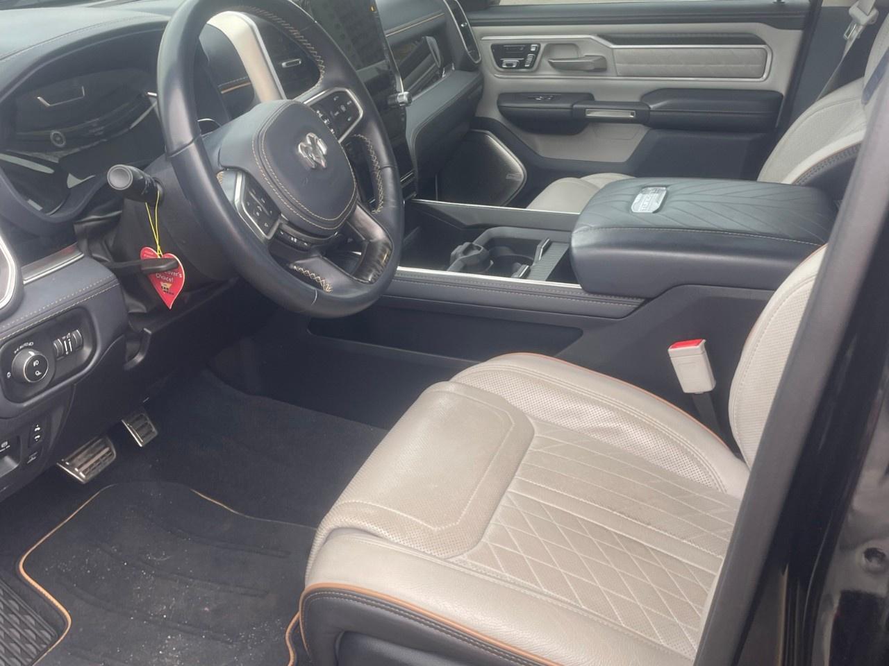 <p>Experience the perfect blend of power, technology, and rugged capability with the 2025 Ram 1500 Tungsten Quick Order Package 22V, designed for those who demand more from their truck.</p><p>Built for drivers who require strength and reliability, the Ram 1500 Tungsten features a robust 3.0L V6 engine paired with an advanced 8-speed automatic transmission, delivering smooth shifts and impressive fuel efficiency. Its 4x4 drivetrain ensures confident handling and traction, whether navigating city streets or tackling off-road challenges. Inside, the integrated navigation system keeps you on course during long hauls or weekend adventures, while keyless entry adds convenience when loading gear. The trucks traction control system enhances stability on slippery surfaces, providing peace of mind in Canadas varied weather conditions. With the Quick Order Package 22V, this Ram 1500 offers a refined balance of comfort and capability, making it ideal for work, play, and everything in between. This used 2025 model combines modern technology with proven durability, ready to support your lifestyle with confidence and style.</p><p></p>