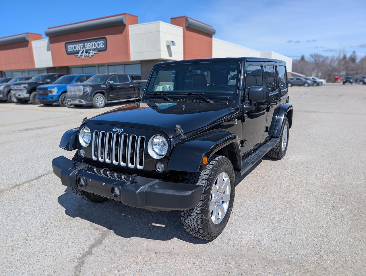 Used 2017 Jeep Wrangler Sahara | Leather Interior | Heated Seats for sale in Steinbach, MB