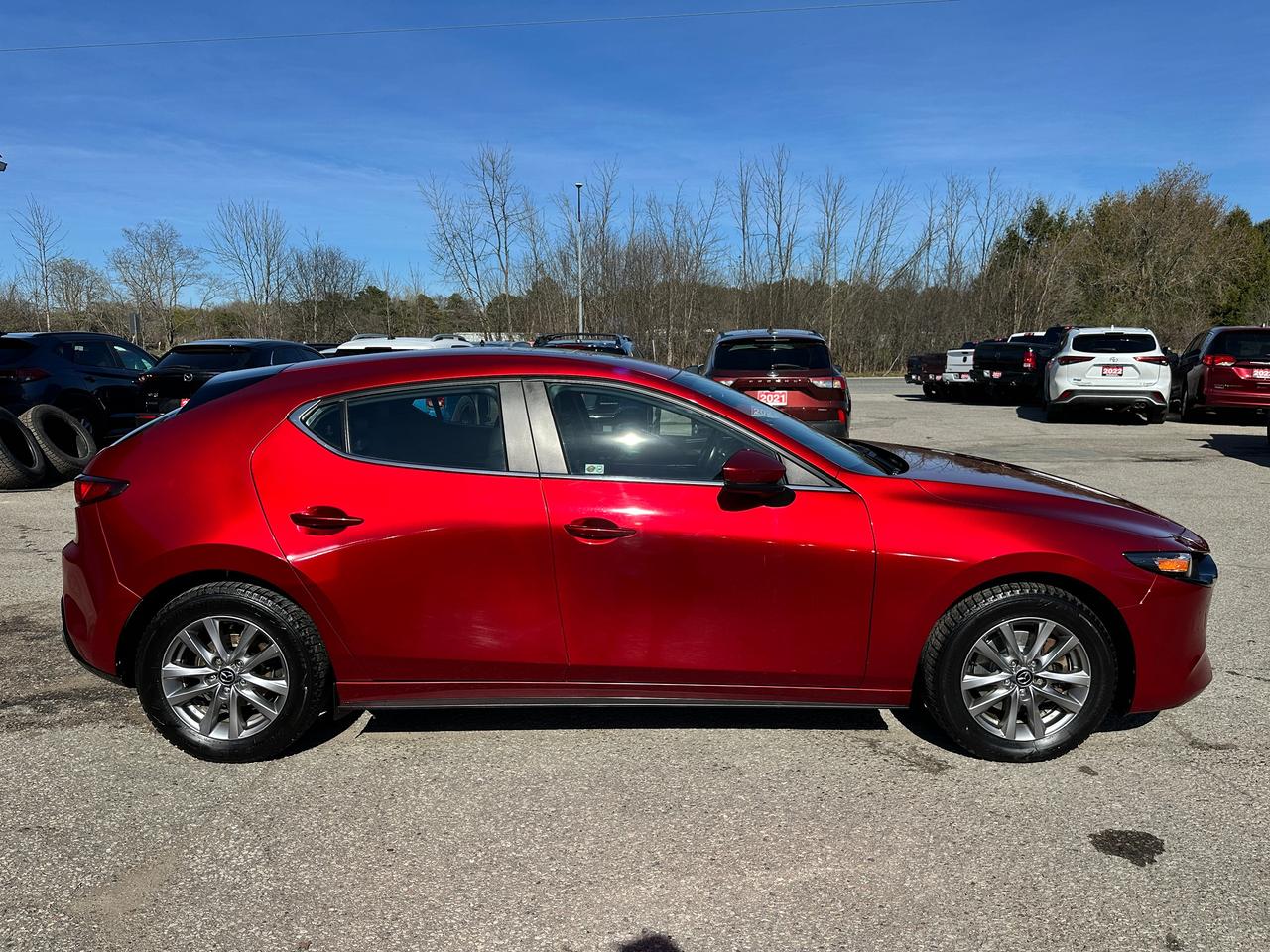 2021 Mazda MAZDA3 GS AWD HTD-Leather Sunroof CarPlay BackupCam Alloy Photo