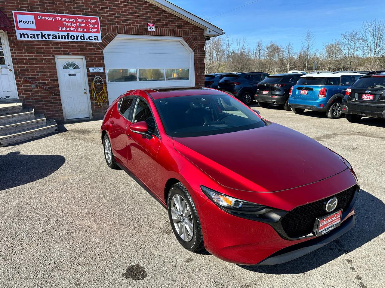 2021 Mazda MAZDA3 GS AWD HTD-Leather Sunroof CarPlay BackupCam Alloy Photo