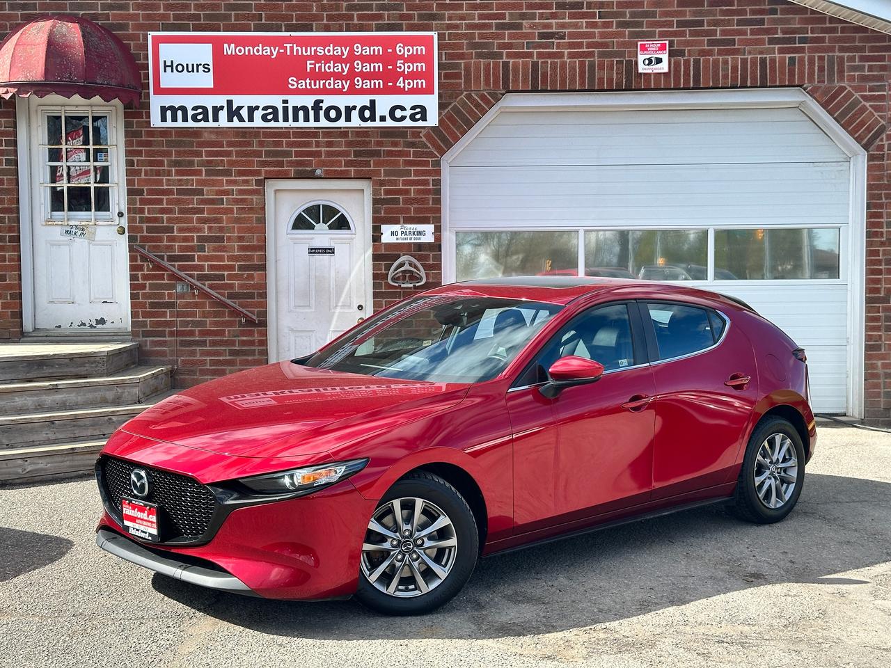 2021 Mazda MAZDA3 GS AWD HTD-Leather Sunroof CarPlay BackupCam Alloy Photo