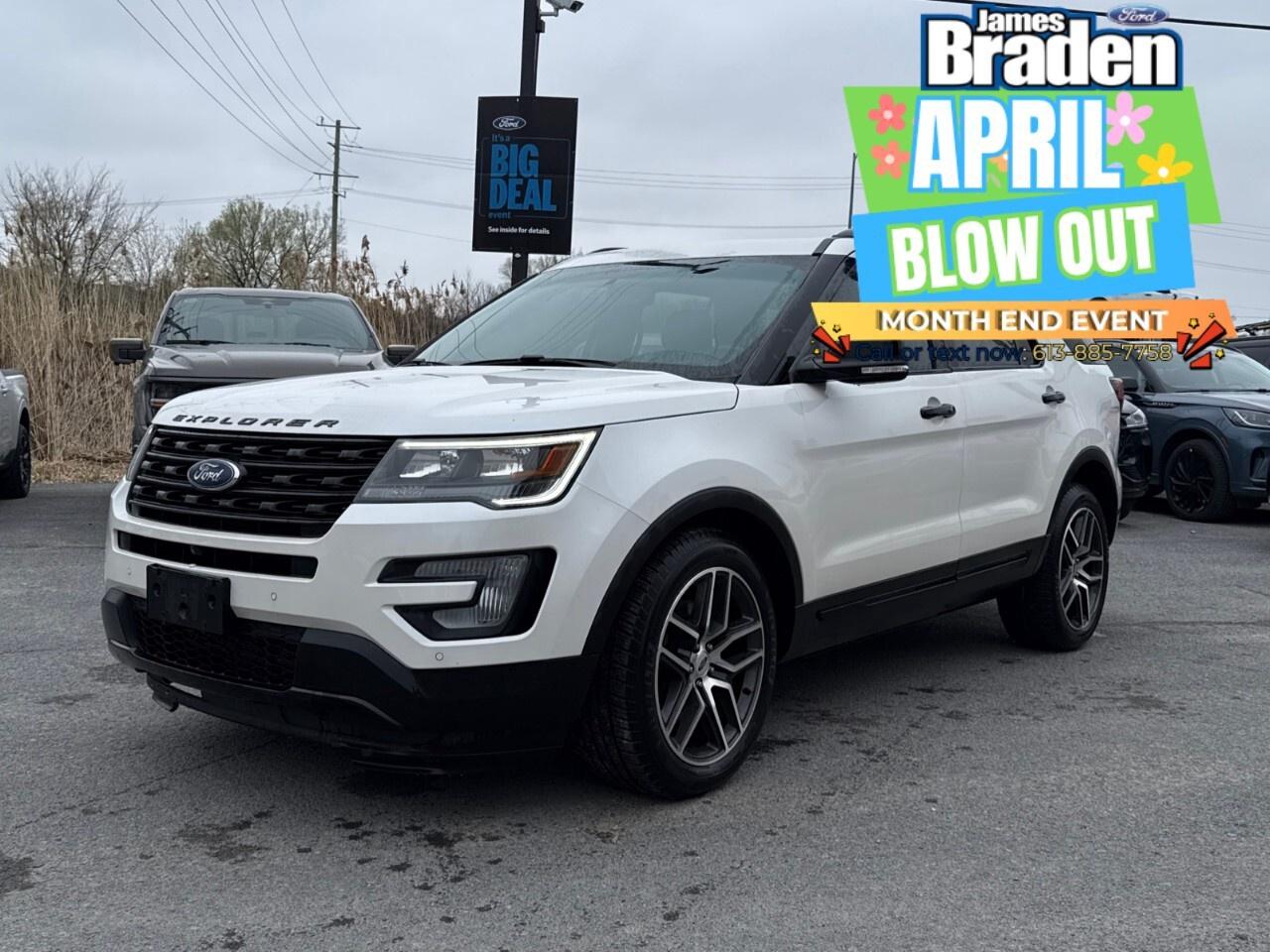 2017 Ford Explorer SPORT   4WD   MOONROOF Photo2