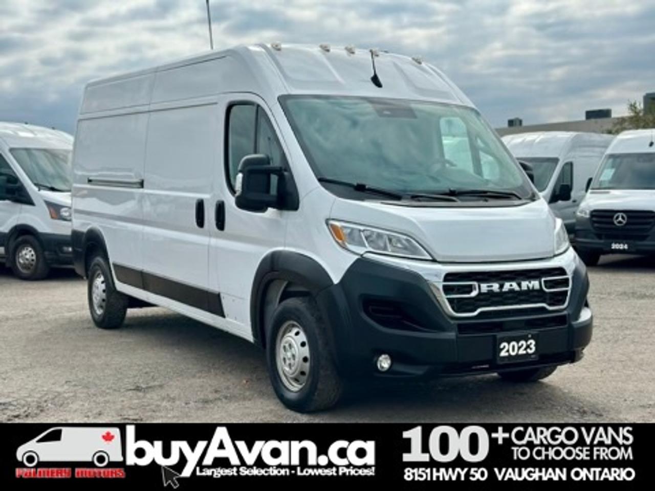 2023 RAM ProMaster Cargo Van 2500 159WB HR Shelves+Divider 3 PSGR Photo