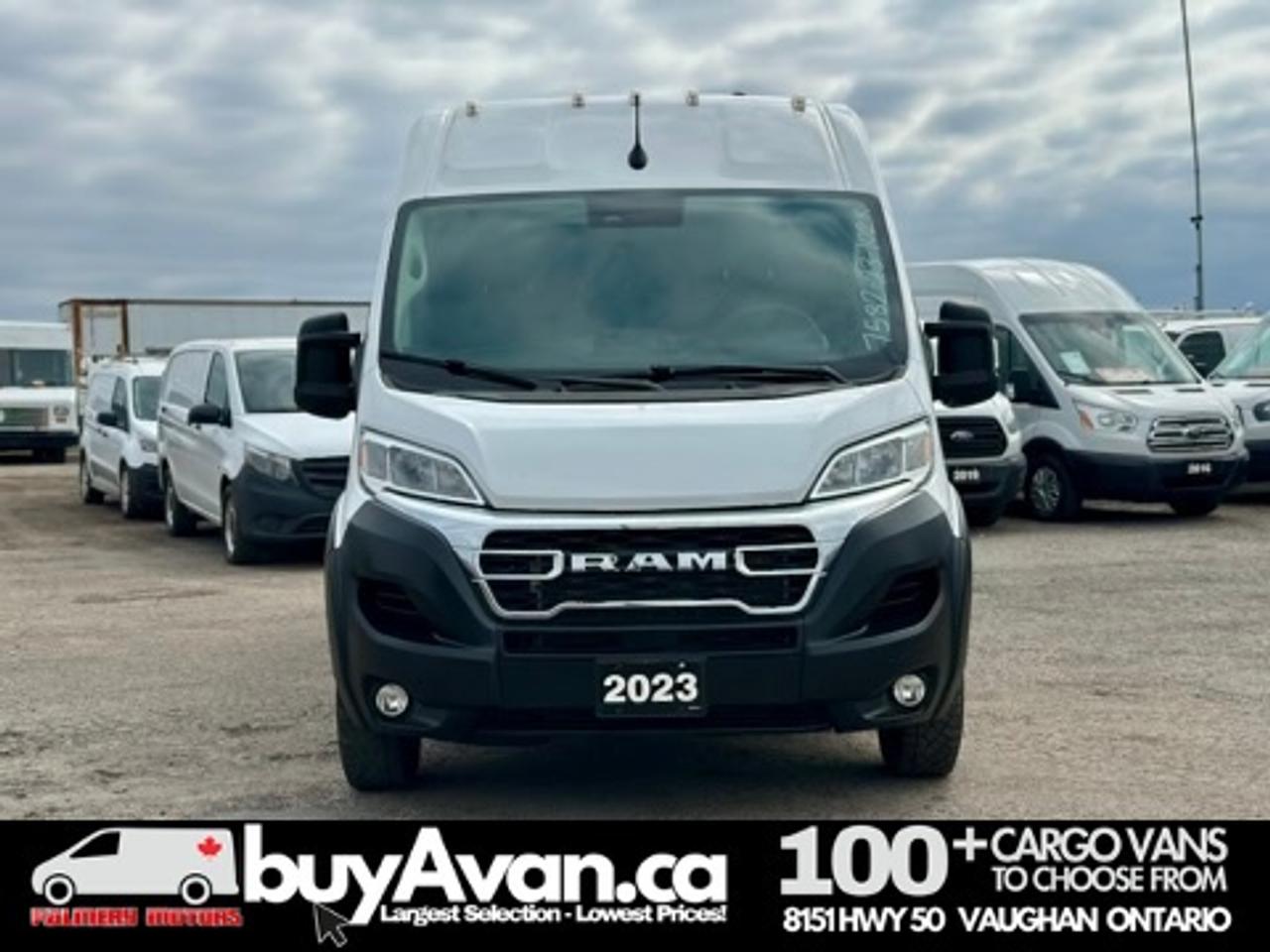 2023 RAM ProMaster Cargo Van 2500 159WB HR Shelves+Divider 3 PSGR Photo