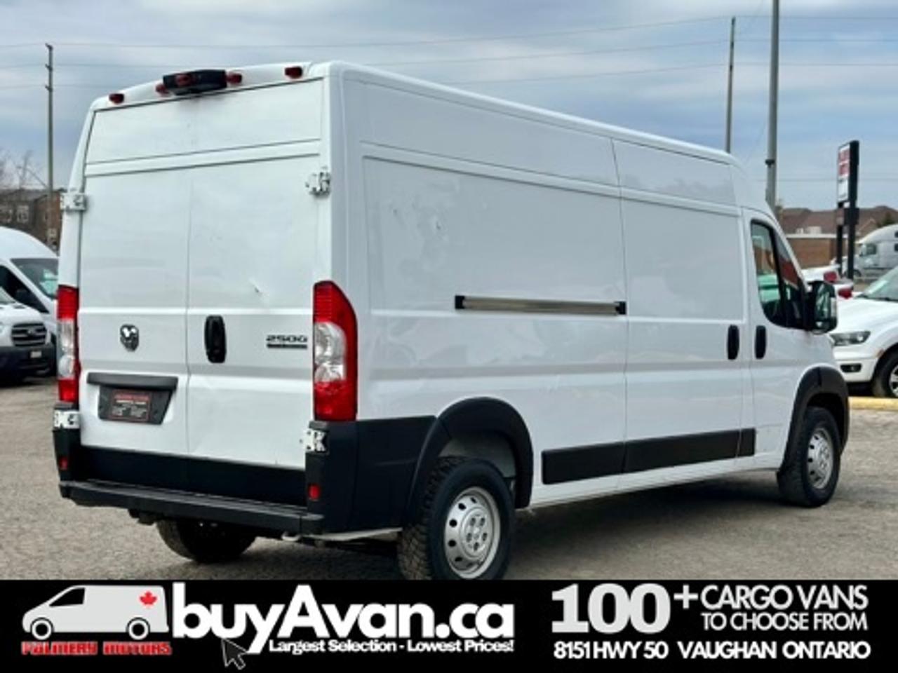 2023 RAM ProMaster Cargo Van 2500 159WB HR Shelves+Divider 3 PSGR Photo