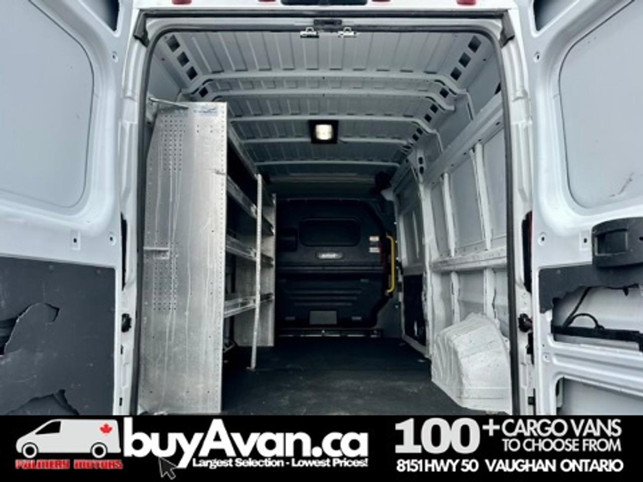 2023 RAM ProMaster Cargo Van 2500 159WB HR Shelves+Divider 3 PSGR Photo