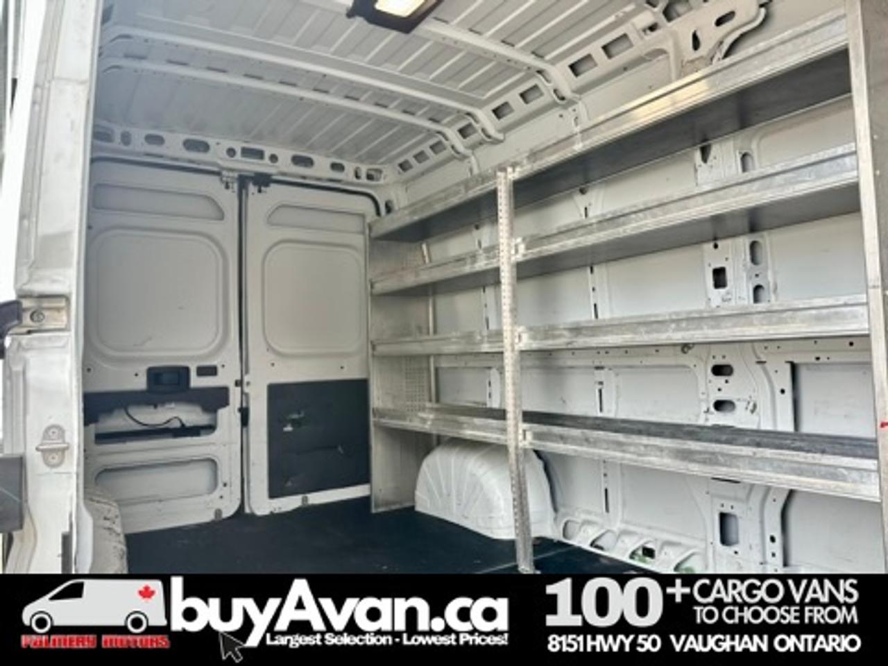 2023 RAM ProMaster Cargo Van 2500 159WB HR Shelves+Divider 3 PSGR Photo