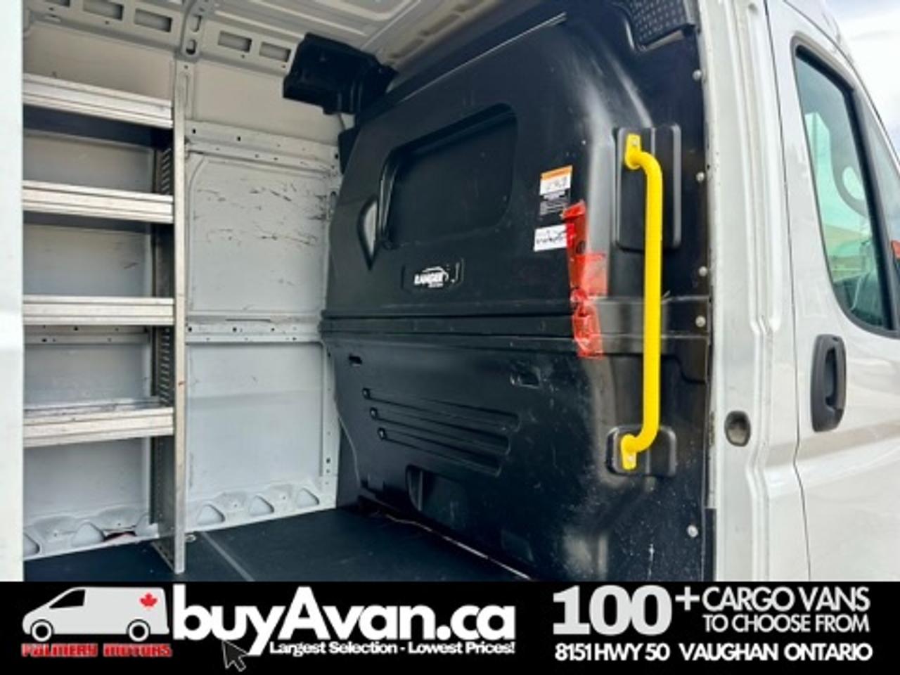2023 RAM ProMaster Cargo Van 2500 159WB HR Shelves+Divider 3 PSGR Photo