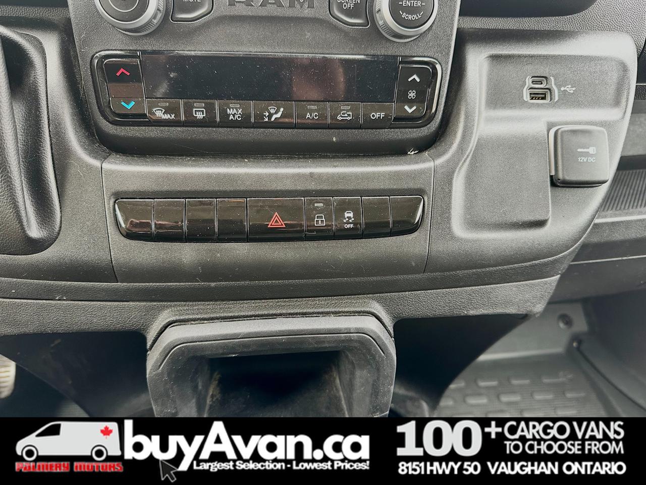 2023 RAM ProMaster Cargo Van 2500 159WB HR Shelves+Divider 3 PSGR Photo