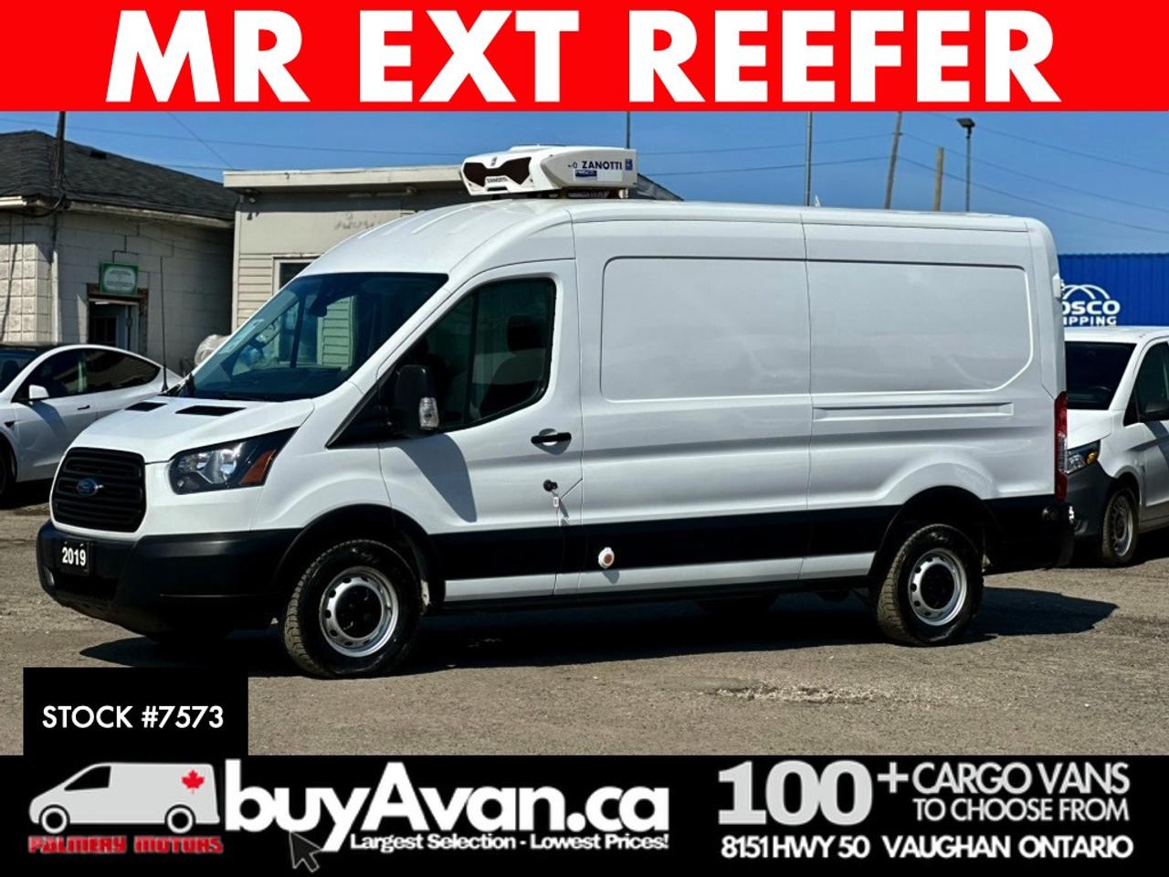 2019 Ford Transit Cargo Van Transit T-250 148WB Mid Roof Zanotti REEFER Photo0