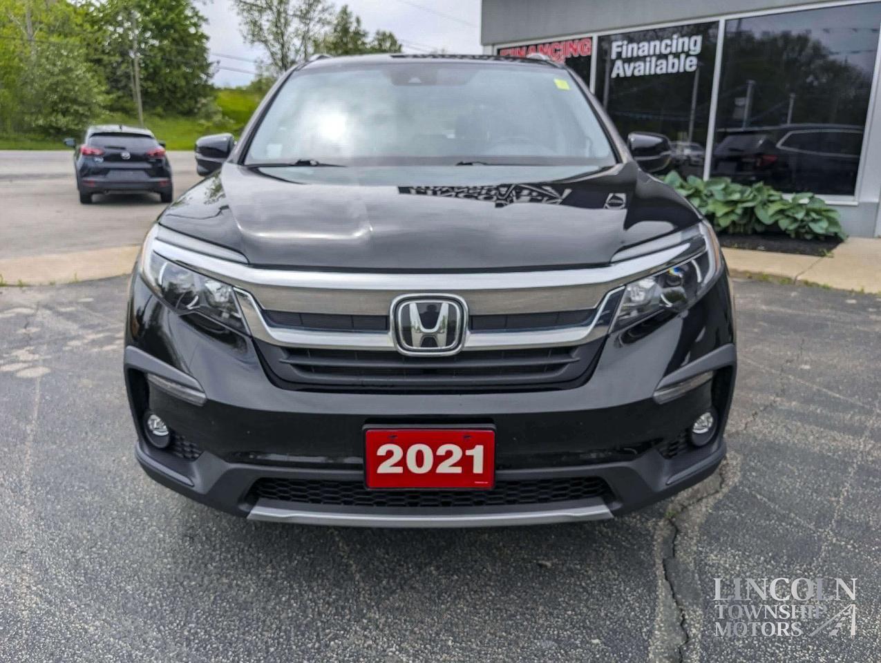 2021 Honda Pilot EX-L - NAV, CLEAN CARFAX, 8 SEATS, AWD, SUNROOF Photo2