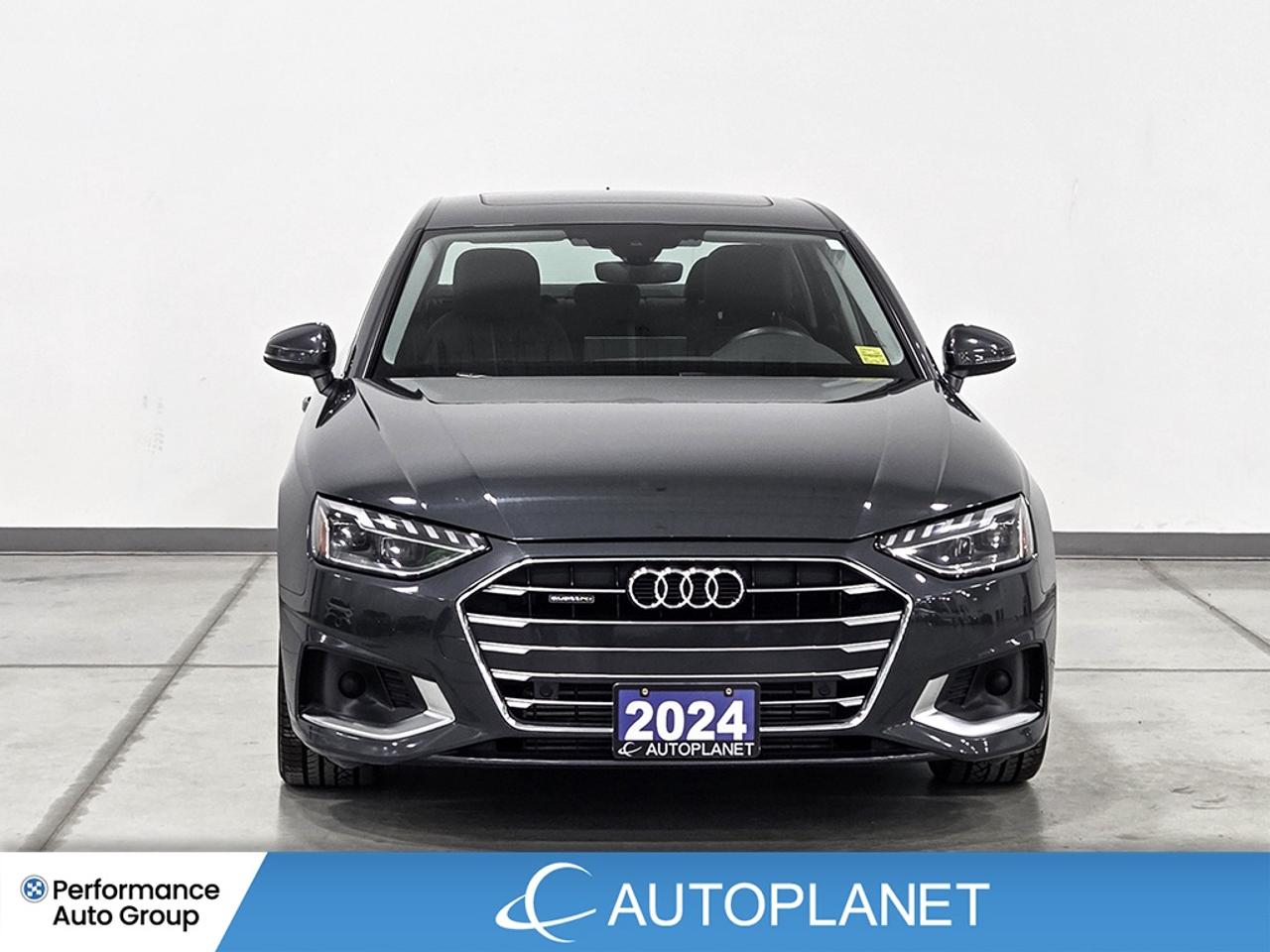 2024 Audi A4 Komfort 45 TFSI Quattro, Sunroof, Back Up Cam! Photo
