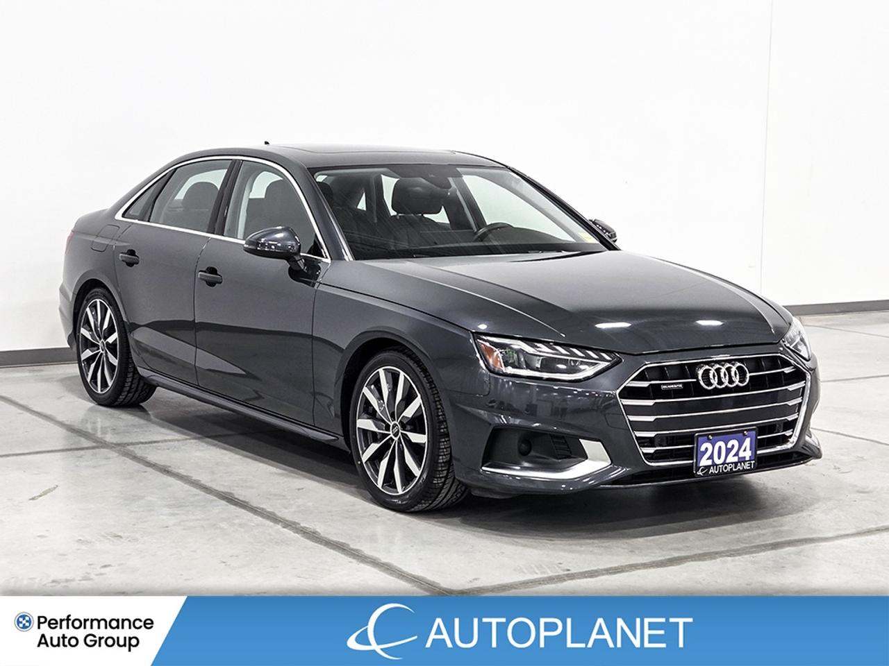 2024 Audi A4 Komfort 45 TFSI Quattro, Sunroof, Back Up Cam! Photo