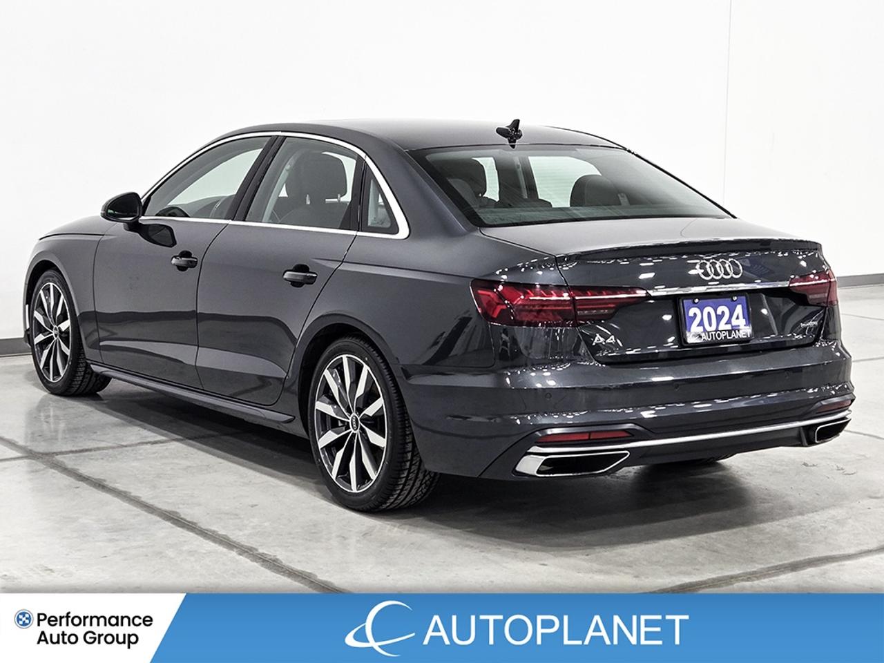 2024 Audi A4 Komfort 45 TFSI Quattro, Sunroof, Back Up Cam! Photo4