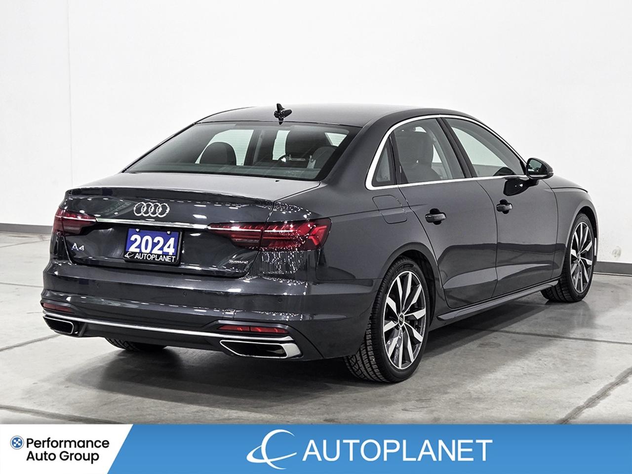 2024 Audi A4 Komfort 45 TFSI Quattro, Sunroof, Back Up Cam! Photo