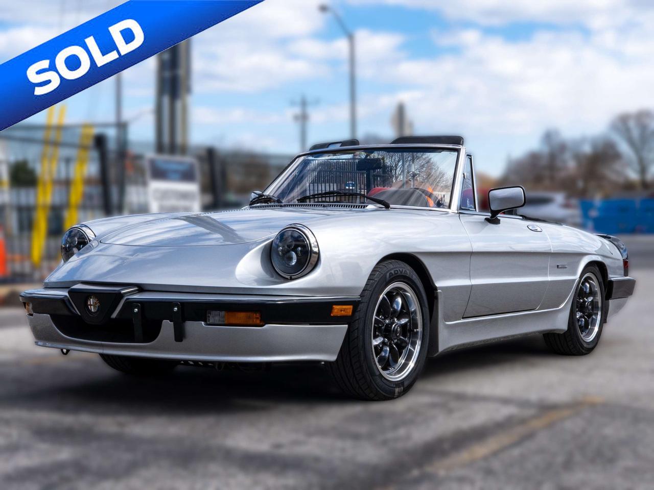 1987 Alfa Romeo Spider 2dr Coupe Quadrifoglio Photo
