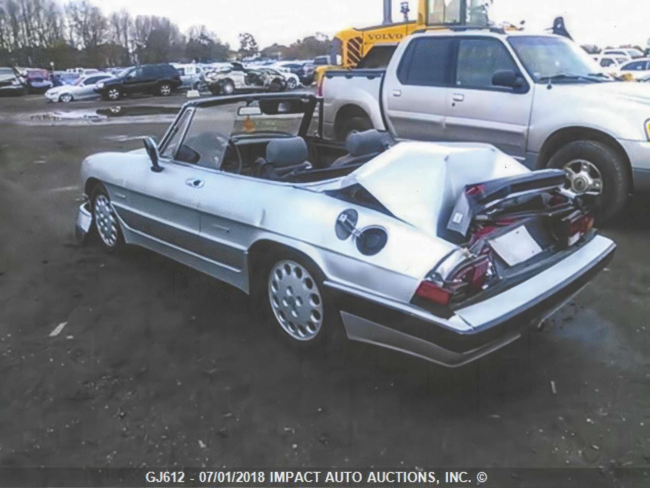 1987 Alfa Romeo Spider 2dr Coupe Quadrifoglio Photo