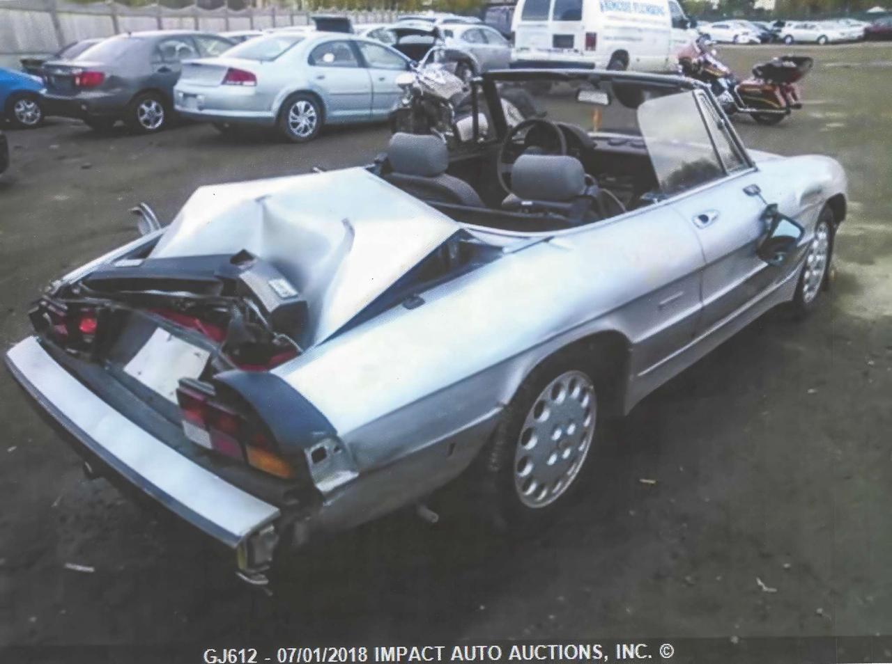 1987 Alfa Romeo Spider 2dr Coupe Quadrifoglio Photo