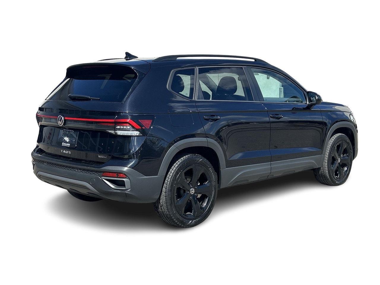 2025 Volkswagen Taos Comfortline Black Edition Digital Guages Sunroof L Photo