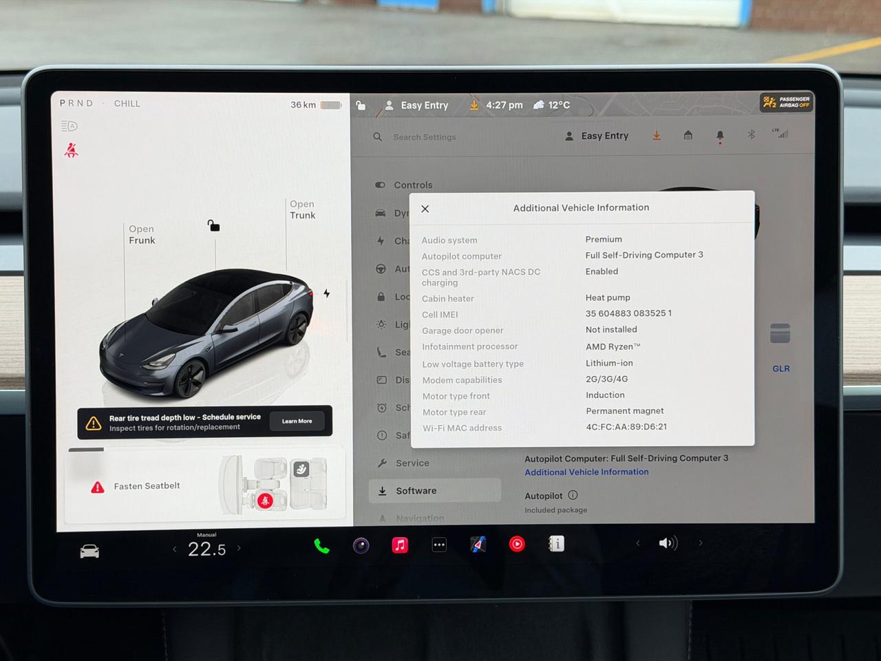 2023 Tesla Model 3 LONG RANGE   AWD   NO ACCIDENT   AUTO PILOT Photo