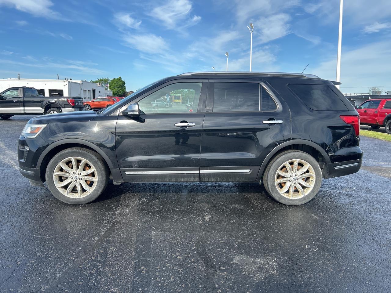 2018 Ford Explorer 3.5L AS IS MOONROOF HEATED COOLED SEATS LEATHER 20 Photo