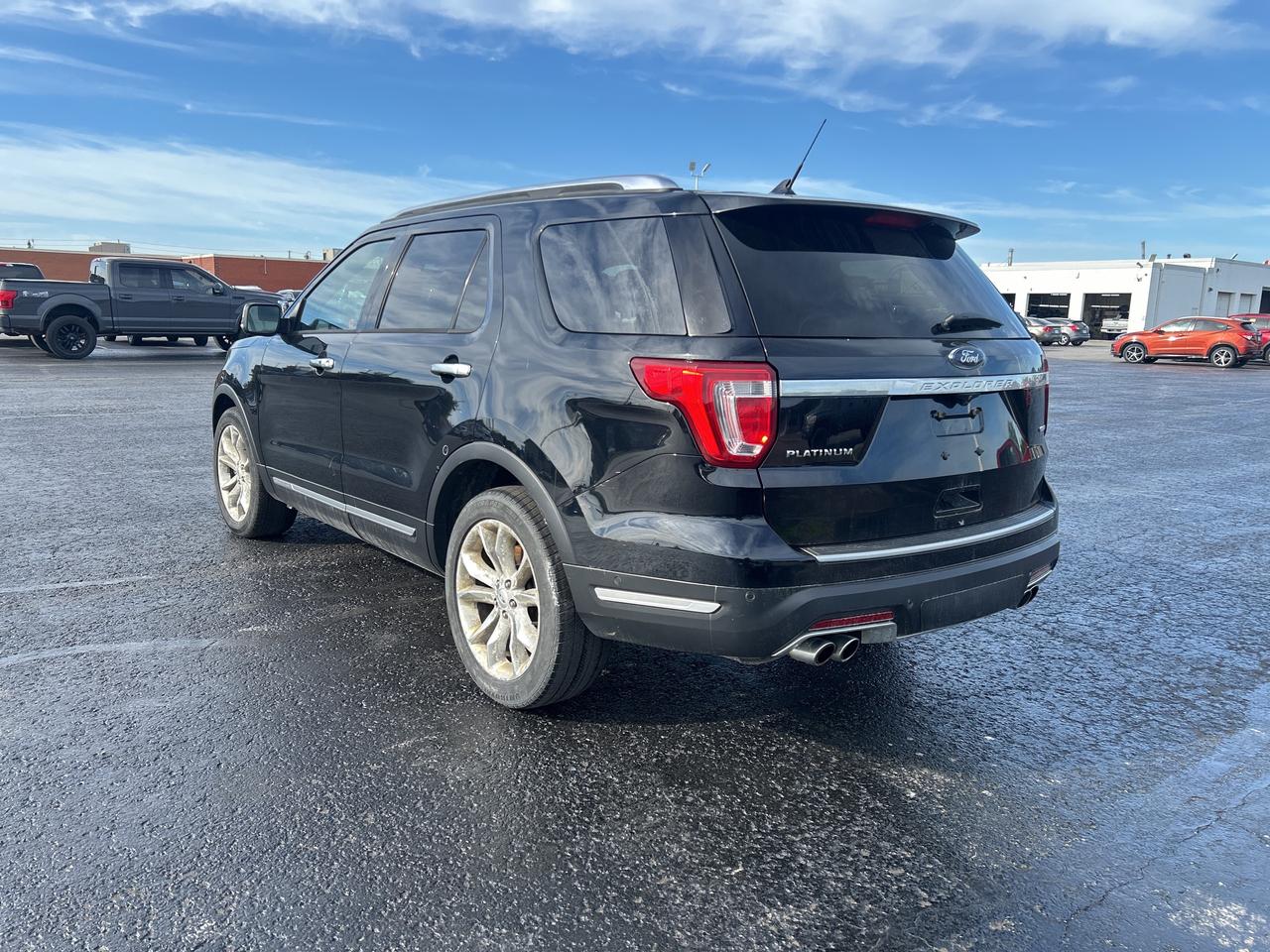2018 Ford Explorer 3.5L AS IS MOONROOF HEATED COOLED SEATS LEATHER 20 Photo2