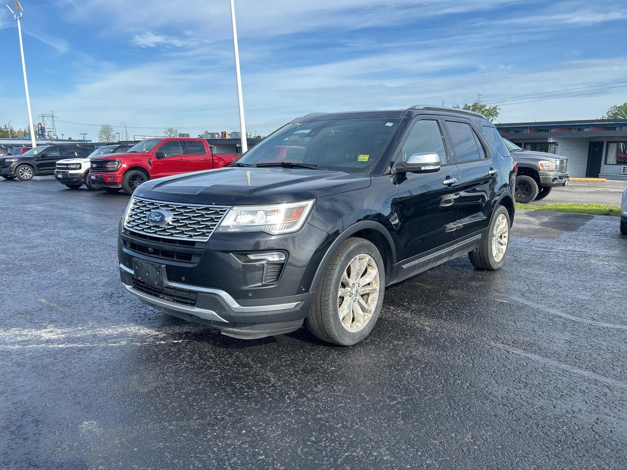 2018 Ford Explorer 3.5L AS IS MOONROOF HEATED COOLED SEATS LEATHER 20 Photo0
