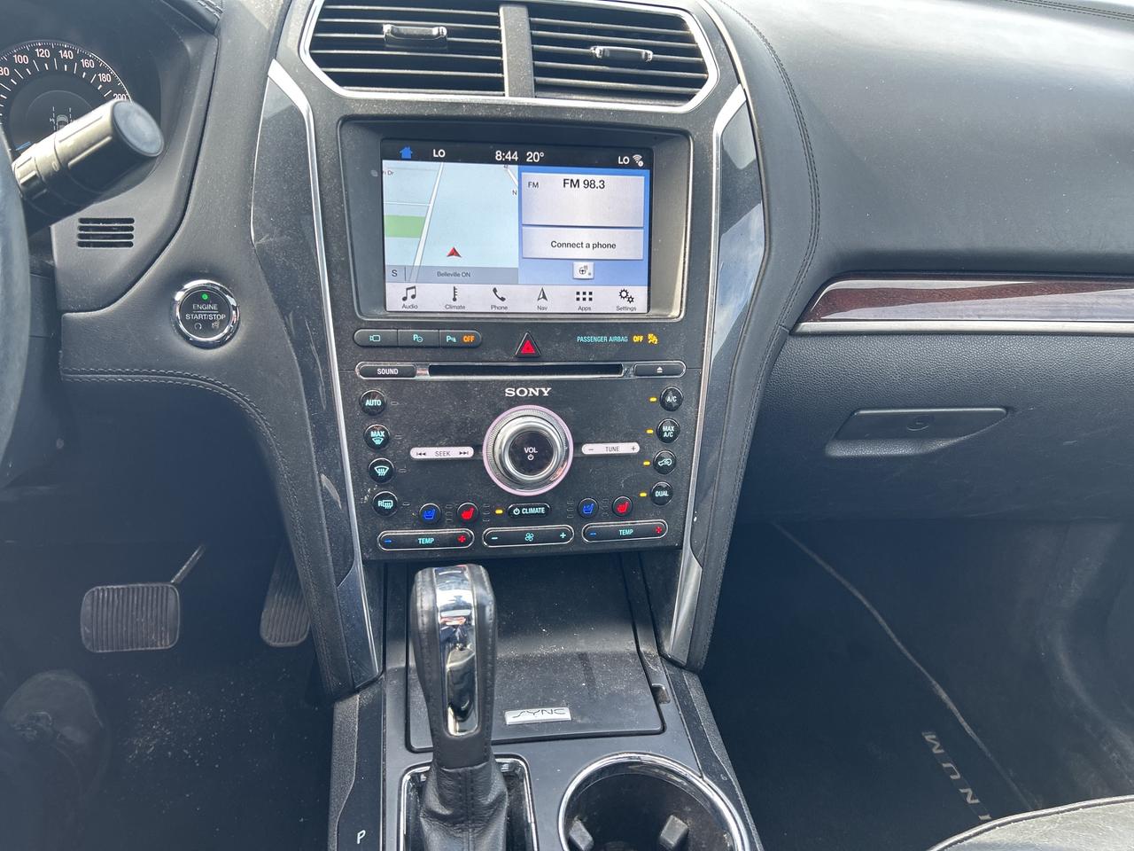 2018 Ford Explorer 3.5L AS IS MOONROOF HEATED COOLED SEATS LEATHER 20 Photo