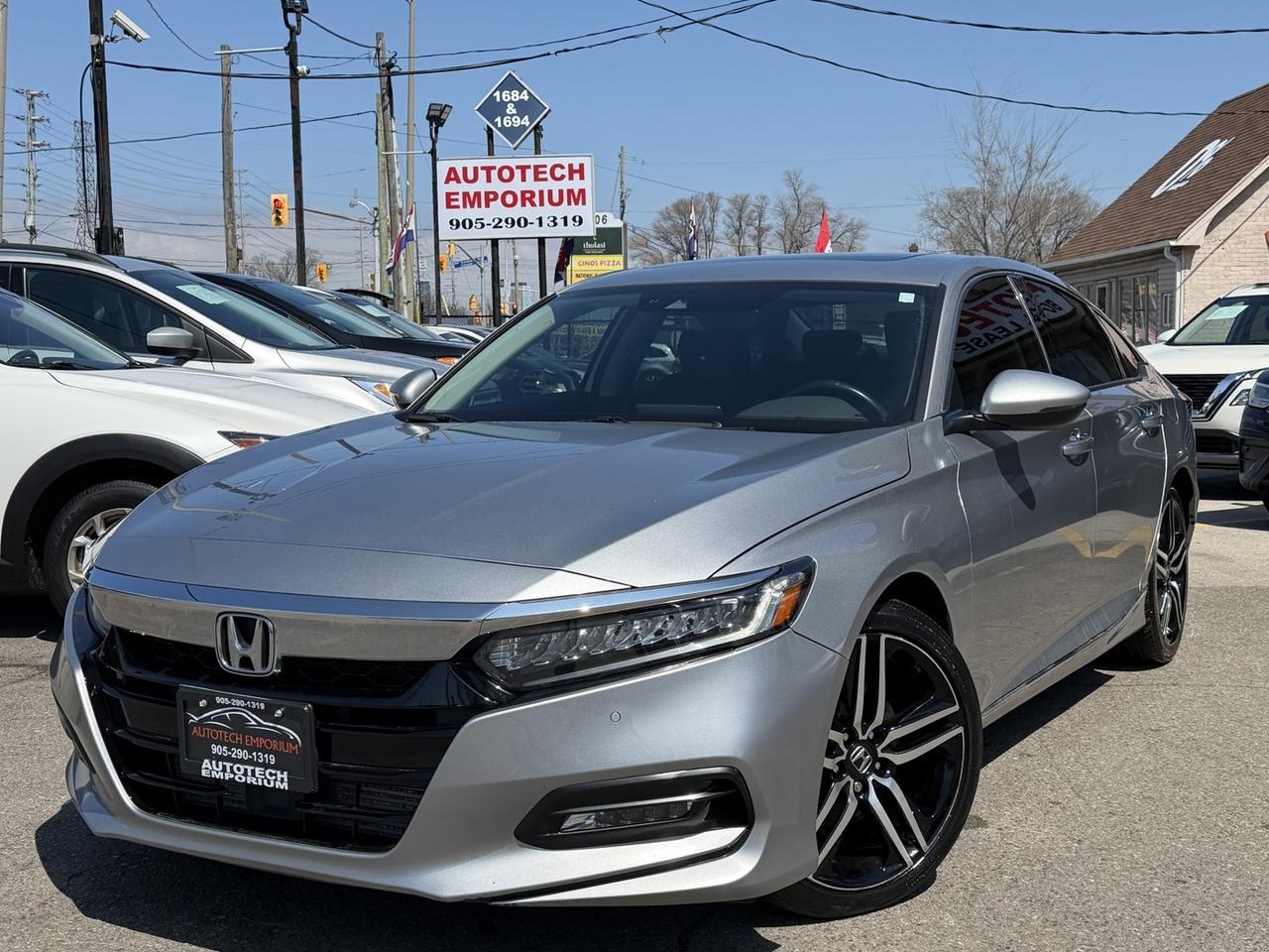 2019 Honda Accord Touring   HUD   Vented Seats   Htd Steering Photo0