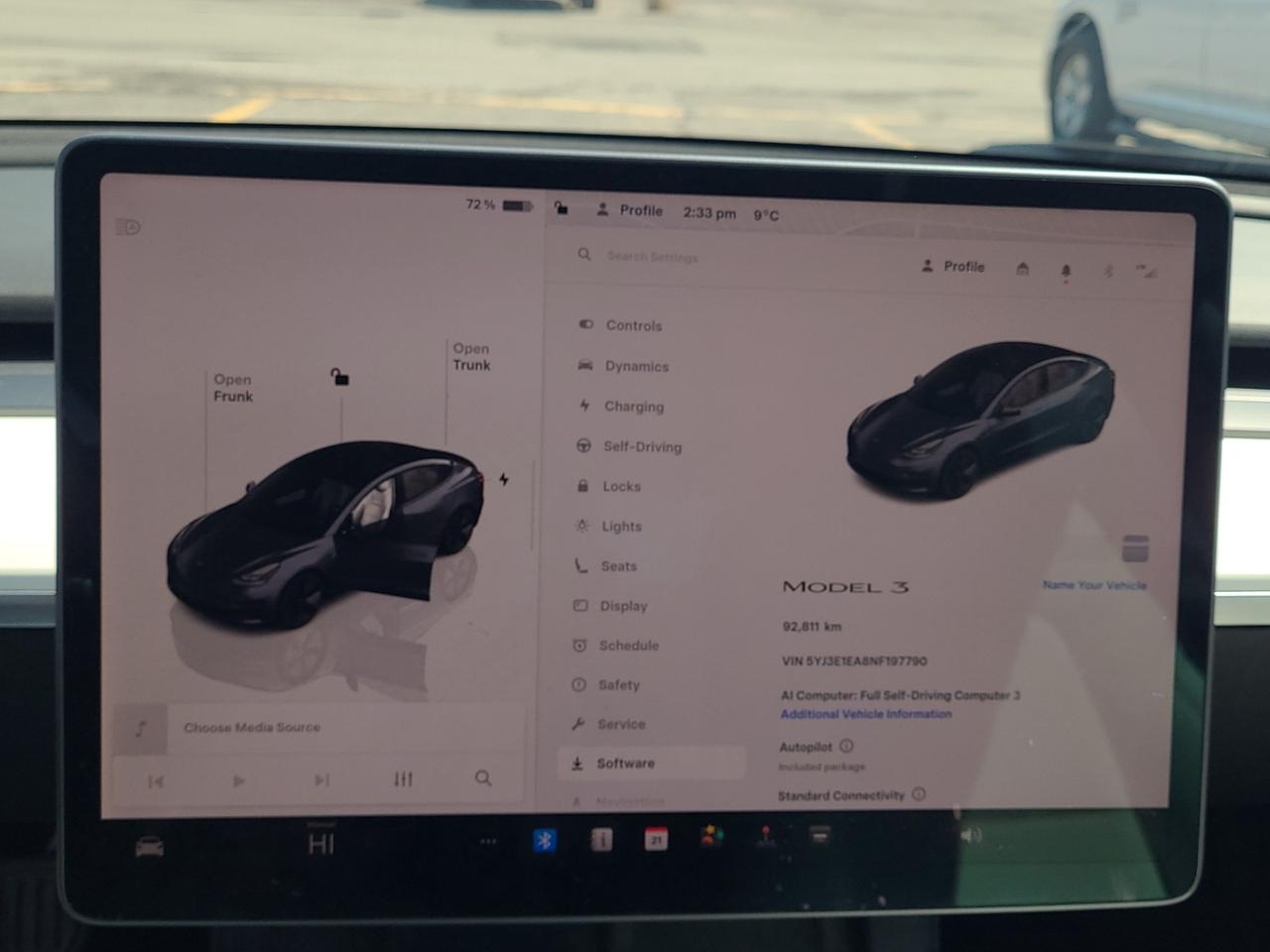 2022 Tesla Model 3 Standard Range l RWD l LFP Battery l FSD Comp 3 Photo