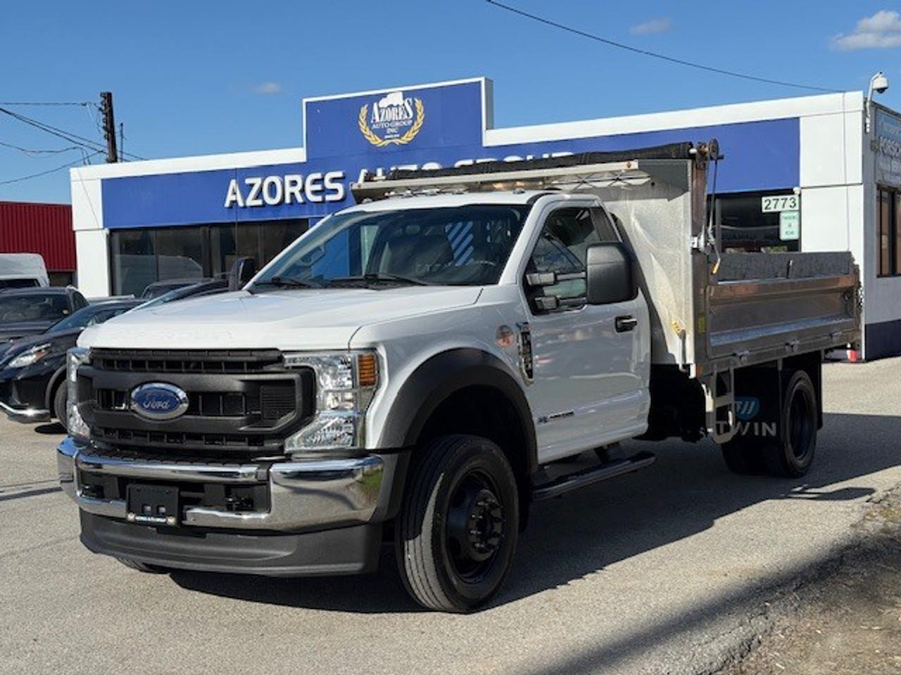 2022 Ford SUPER DUTY F-550 DRW Dump Truck w/Hydraulic Lift 6.7L Diesel Only50KM! Photo