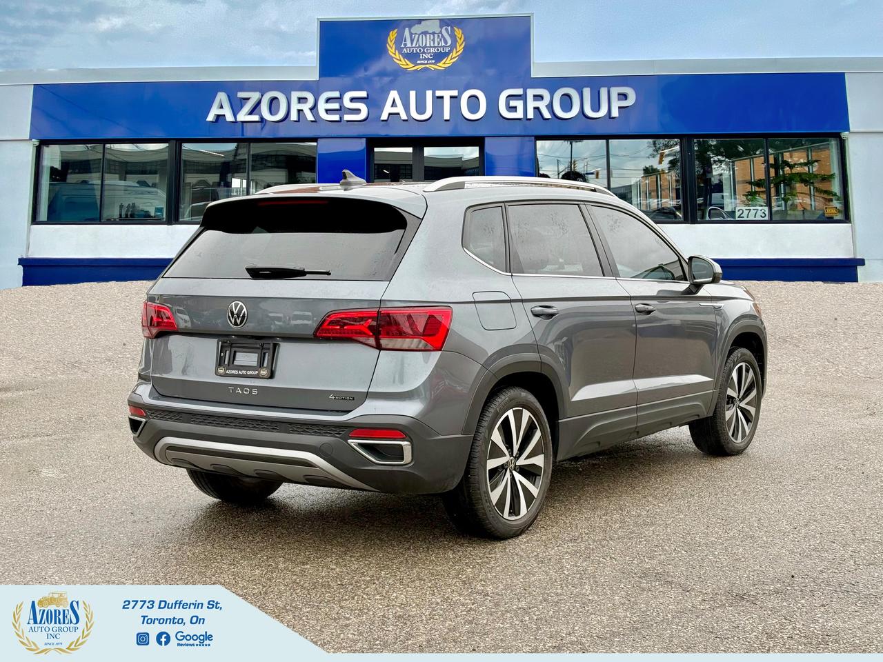 2023 Volkswagen Taos 4MOTION AWD Loaded CleanCarfax LowKM Certified Photo3