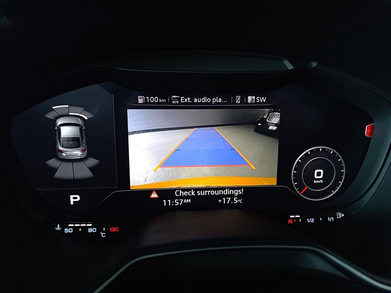 2017 Audi TTS TTS Coupe quattro   Vegas Yellow   Virtual Cockpit Photo