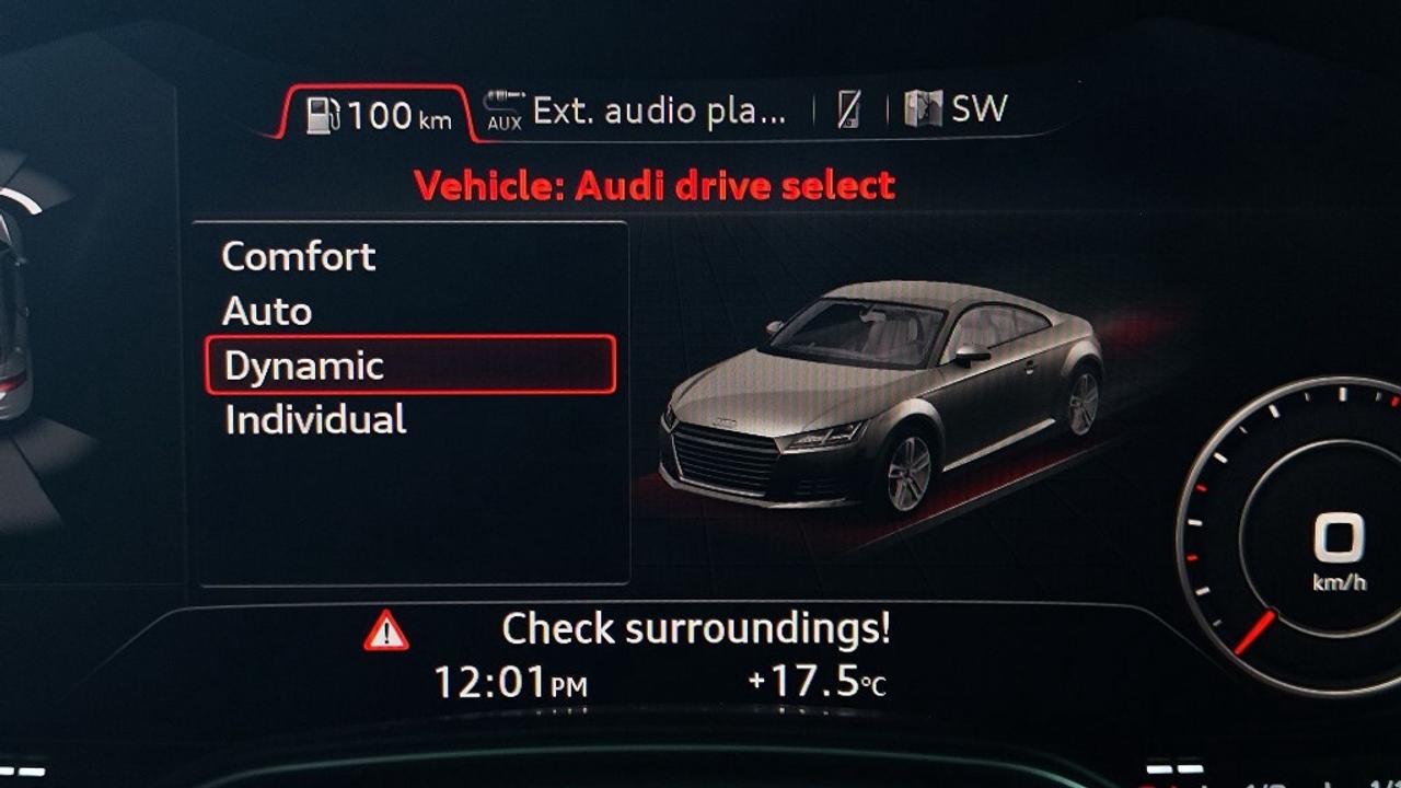 2017 Audi TTS TTS Coupe quattro   Vegas Yellow   Virtual Cockpit Photo