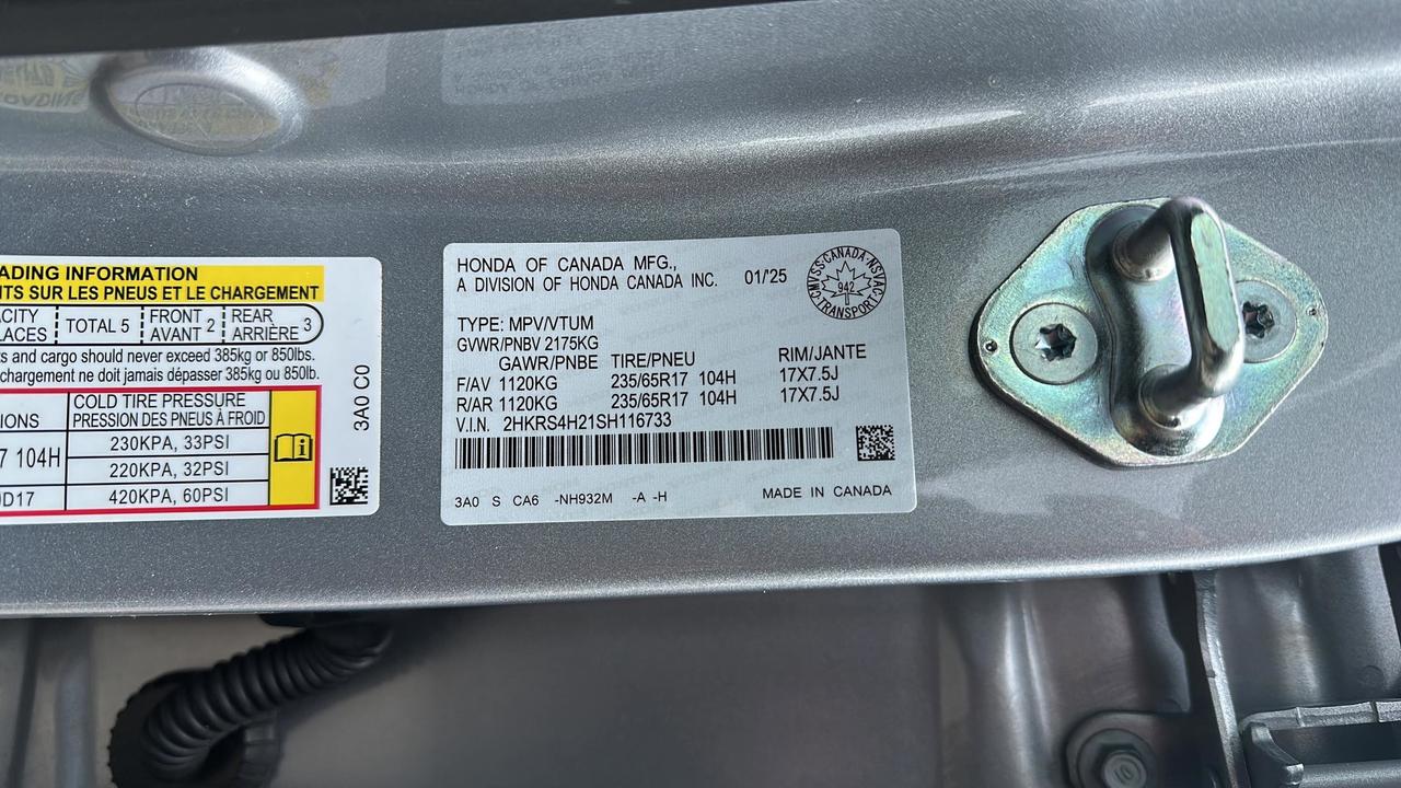 2025 Honda CR-V LX AWD Photo
