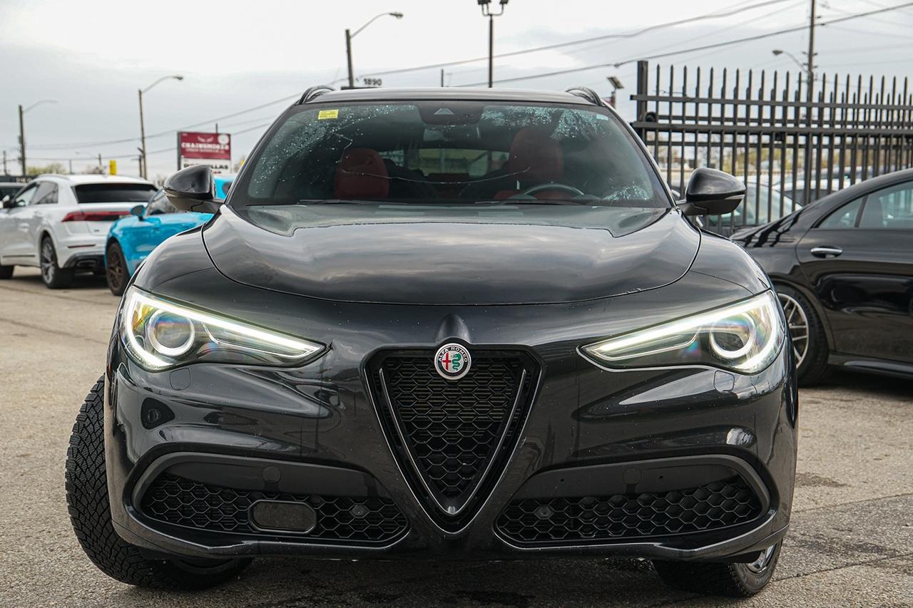2023 Alfa Romeo Stelvio Veloce AWD |NO ACCIDENT|ONE OWNER|RED INT|NAVI Photo