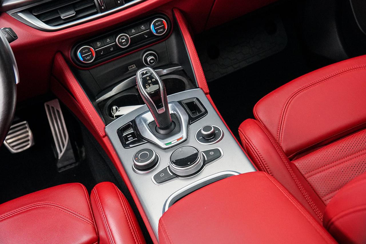 2021 Alfa Romeo Stelvio Ti Sport AWD | NO ACCIDENT | ONE OWNER | RED INT | Photo
